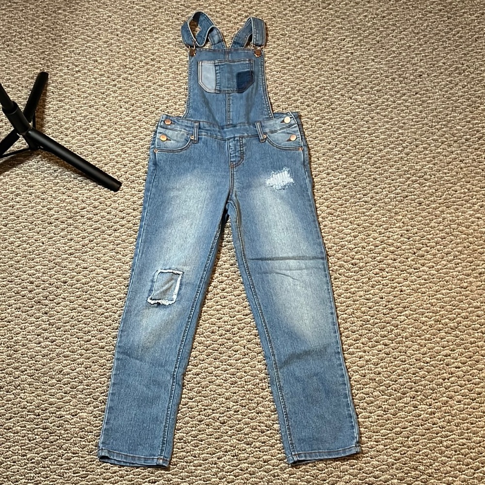 Cherokee Denim Overalls - Kids medium